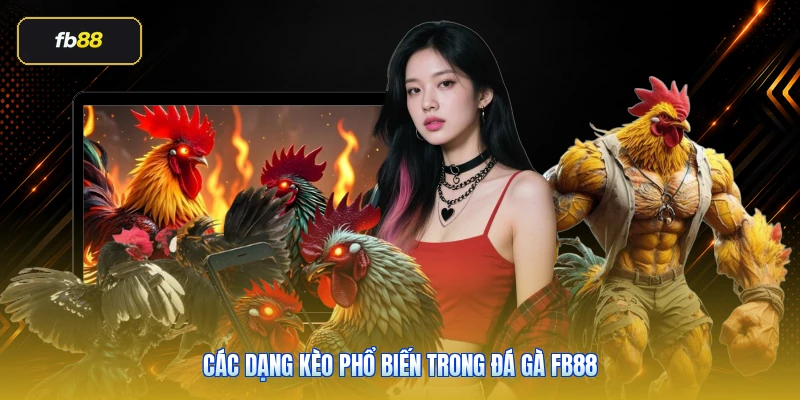 Các dạng kèo phổ biến trong đá gà FB88