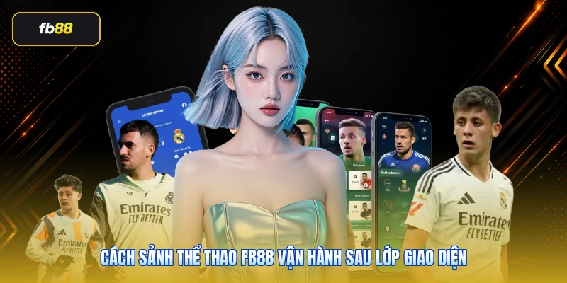 Cách sảnh thể thao FB88 vận hành sau lớp giao diện
